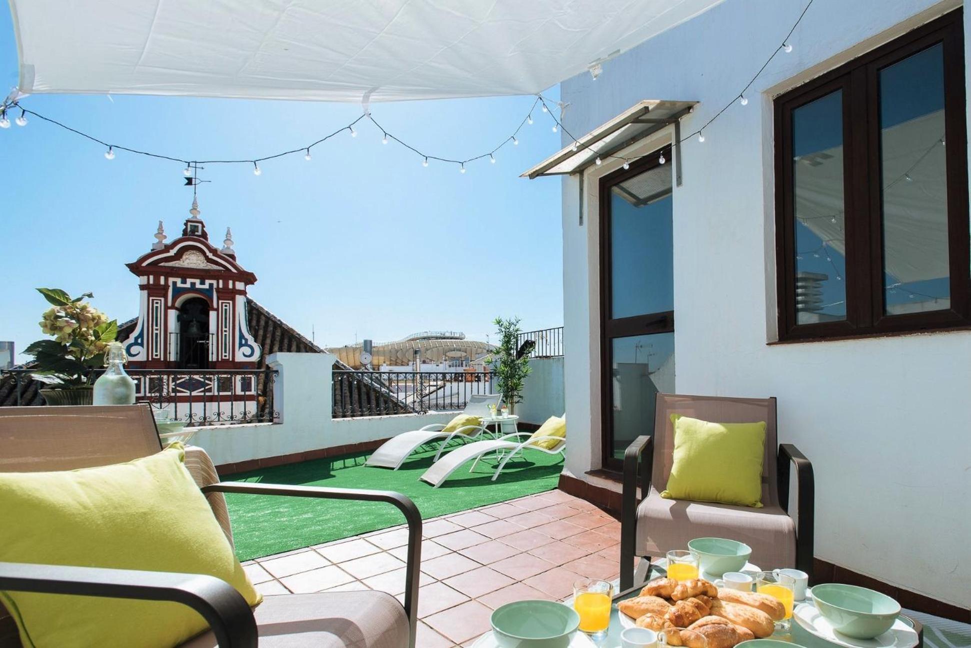 Hostly Orfila 3A-3B Exclusive Penthouse-Center-Fibre-Parking Optional Apartman Sevilla Kültér fotó